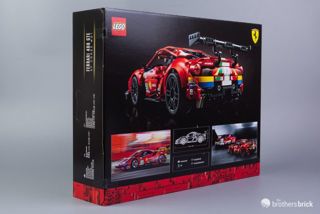 LEGO Technic 42125 Ferrari 488 GTE “AF Corse #51” [Review] - The