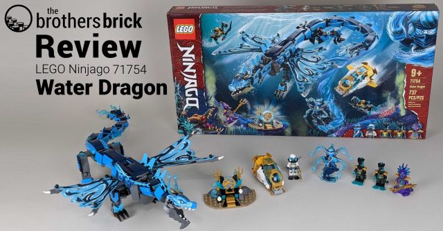 LEGO Ninjago 71754 Water Dragon - Wherein Nya gets the blues