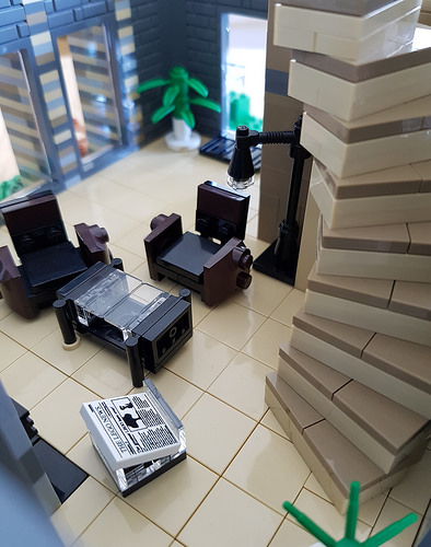 Autumn Stream House MOC lounge and entrance